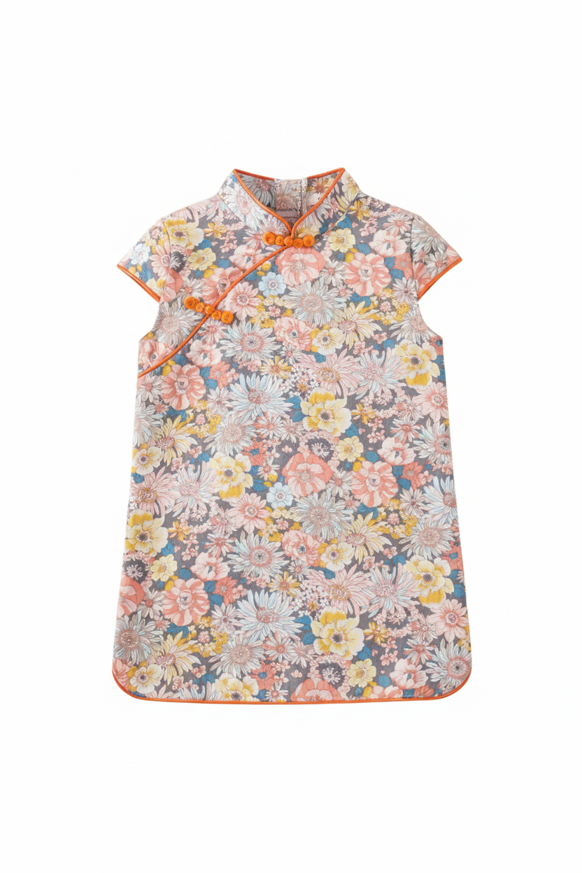 Clean product shot of floral dress