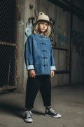 Hyperrealistic children's fashion editorial