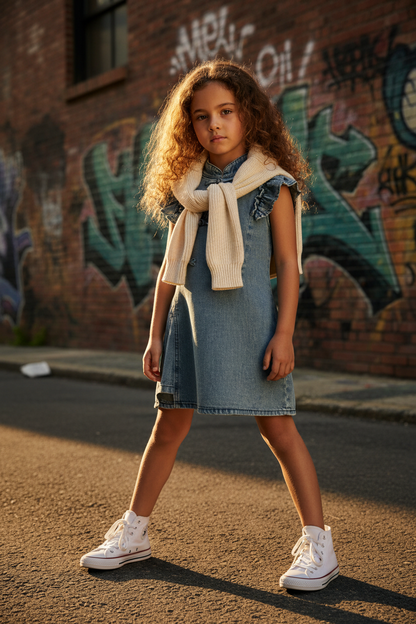 Ultra Realistic Edgy Editorial